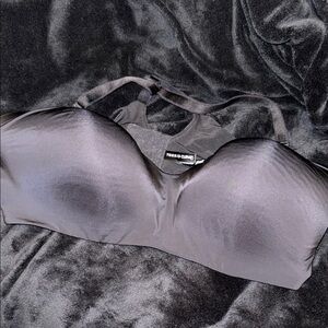 Torrid Elegant Black Satin Bra